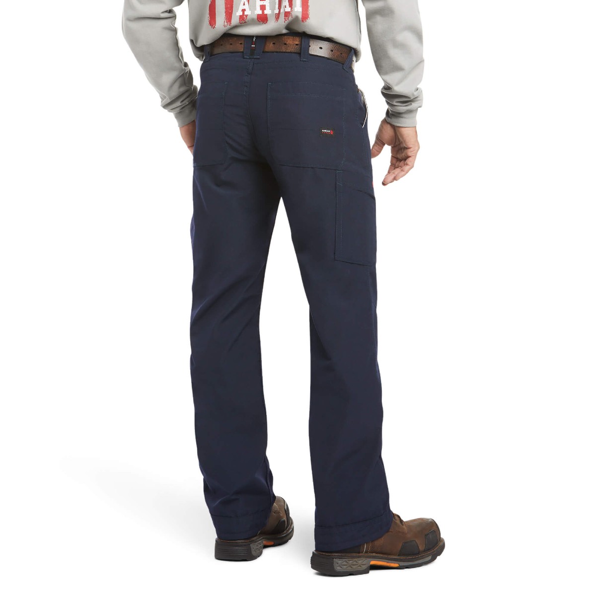 Ariat FR M4 Relaxed DuraLight Ripstop Boot Cut Pant in Navy
